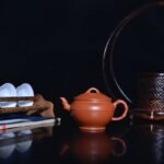 宜兴紫砂壶丨大口线竹_泥料：朱泥_容量：180cc