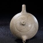 宜兴紫砂壶 | 冰纹石瓢_泥料：本山段泥_容量：380cc