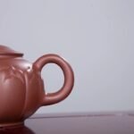 宜兴紫砂壶 | 一品清莲_泥料：紫泥_容量：350cc