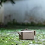 宜兴紫砂壶 | 左右逢源_泥料：青灰段泥_容量：320cc