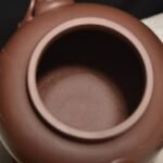 宜兴紫砂壶 | 竹报春_泥料：紫泥_容量：420cc