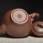 宜兴紫砂壶 | 竹报春_泥料：紫泥_容量：420cc