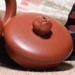 宜兴紫砂壶 | 莲花_泥料：紫泥_容量：450cc