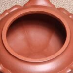 宜兴紫砂壶 | 莲花_泥料：紫泥_容量：450cc