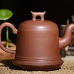 宜兴紫砂壶 | 汉钟_泥料：紫泥_容量：450cc