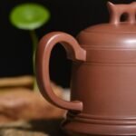 宜兴紫砂壶 | 汉钟_泥料：紫泥_容量：450cc