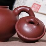 宜兴紫砂壶 | 竹福_泥料：紫泥_容量：330cc