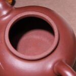 宜兴紫砂壶 | 竹福_泥料：紫泥_容量：330cc