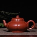 宜兴紫砂壶 | 梅瓣_泥料：大红袍_容量：260cc