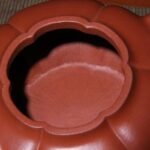 宜兴紫砂壶 | 梅瓣_泥料：大红袍_容量：260cc