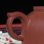 宜兴紫砂壶 | 六方井栏_泥料：紫泥_容量：280cc