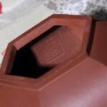 宜兴紫砂壶 | 六方井栏_泥料：紫泥_容量：280cc