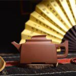 宜兴紫砂壶 | 一帆风顺_泥料：紫泥_容量：350cc