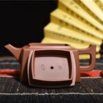 宜兴紫砂壶 | 一帆风顺_泥料：紫泥_容量：350cc