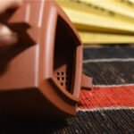 宜兴紫砂壶 | 一帆风顺_泥料：紫泥_容量：350cc