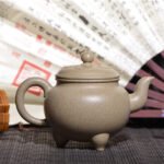 宜兴紫砂壶 | 大彬如意_泥料：本山段泥_容量：300cc