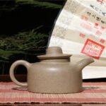 宜兴紫砂壶 | 姜公独钓_泥料：本山段泥_容量：230cc