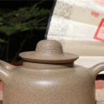宜兴紫砂壶 | 姜公独钓_泥料：本山段泥_容量：230cc