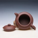 宜兴紫砂壶 | 仿古_泥料：紫泥_容量：200cc