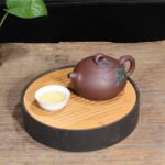 宜兴紫砂壶 | 春意_泥料：老紫泥_容量：300cc