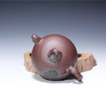 宜兴紫砂壶 | 春意_泥料：老紫泥_容量：300cc