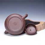 宜兴紫砂壶 | 春意_泥料：老紫泥_容量：300cc