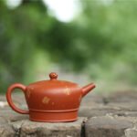 宜兴紫砂壶 | 僧帽_泥料：朱泥_容量：350cc