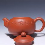 宜兴紫砂壶 | 祥瑞_泥料：朱泥_容量：230cc