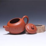 宜兴紫砂壶 | 祥瑞_泥料：朱泥_容量：230cc