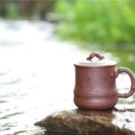 宜兴紫砂杯 | 夏趣_泥料_容量：400cc