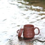 宜兴紫砂杯 | 夏趣_泥料_容量：400cc