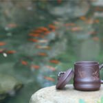 宜兴紫砂杯 | 春意杯_泥料：紫泥_容量：530cc