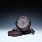 宜兴紫砂杯 | 春意杯_泥料：紫泥_容量：530cc