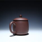 宜兴紫砂杯 | 立帽杯_泥料：紫泥_容量：360cc