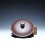 宜兴紫砂杯 | 君子盖杯_泥料：紫泥_容量：500cc