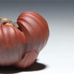 宜兴紫砂雕塑 | 连生贵子_泥料：紫泥，段泥