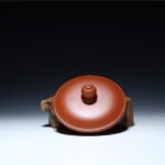 宜兴紫砂杯 | 紫砂盖杯_泥料：朱泥_容量：520cc