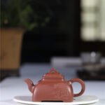 宜兴紫砂壶 | 孤棱_泥料：紫泥_容量：200cc