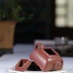 宜兴紫砂壶 | 孤棱_泥料：紫泥_容量：200cc