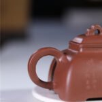 宜兴紫砂壶 | 孤棱_泥料：紫泥_容量：200cc