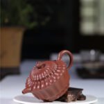 宜兴紫砂壶 | 菊蕾_泥料：底槽青_容量：260cc