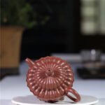 宜兴紫砂壶 | 菊蕾_泥料：底槽青_容量：260cc