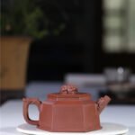 宜兴紫砂壶 | 威震八方_泥料:底槽青_容量：280cc
