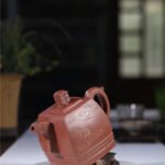 宜兴紫砂壶 | 四方青玉_泥料：紫泥_容量：700cc