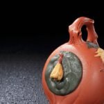 宜兴紫砂壶 | 佛手_泥料：红清水泥，绿泥，段泥_容量：430cc