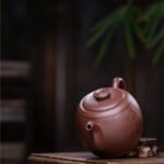 宜兴紫砂壶 | 鼓韵_泥料：紫泥_容量：360cc