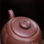 宜兴紫砂壶 | 鼓韵_泥料：紫泥_容量：360cc