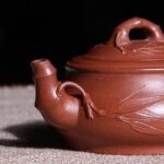 宜兴紫砂壶 | 逸竹_泥料：降坡泥_容量：280cc