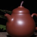 宜兴紫砂壶 I 梨式_泥料：紫泥_容量：260cc