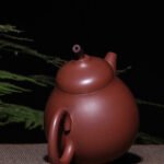 宜兴紫砂壶 I 梨式_泥料：紫泥_容量：260cc